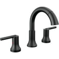 thumbnail image 1 of Delta 3559-Pd-Dst Trinsic 1.2 GPM Widespread Bathroom Faucet - Black, 1 of 7