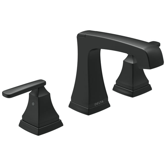 Delta 3564-Mpu-Dst Ashlyn 1.2 GPM Widespread Bathroom Faucet - Black