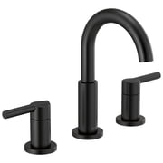 Delta 35749Lf Nicoli Black Brass Widespread 8 Two-Handle Faucet