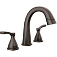 thumbnail image 1 of Delta 35775-RBPD-DST Stryke 1.2 GPM Widespread Bathroom Faucet - Bronze, 1 of 7