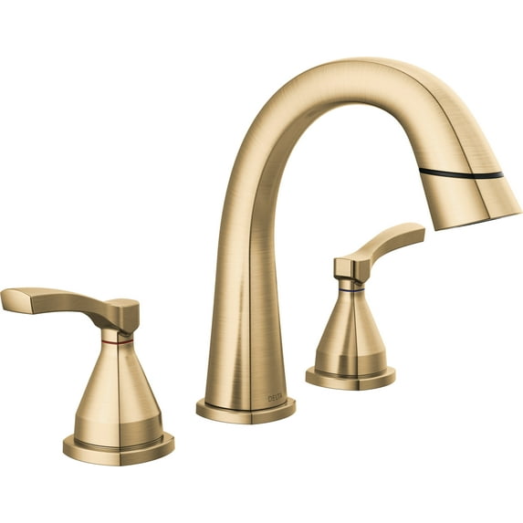 Delta 35775-Pd-Dst Stryke 1.2 GPM Widespread Bathroom Faucet - Lumicoat Champagne Bronze