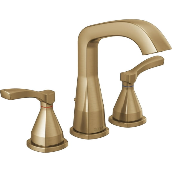 Delta 35776-Mpu-Dst Stryke 1.2 GPM Widespread Bathroom Faucet - Lumicoat Champagne Bronze