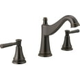 thumbnail image 1 of Delta 35777Lf Mylan 1.2 GPM Deck Mount Widespread Bathroom Faucet - Bronze, 1 of 7
