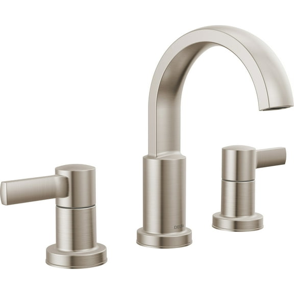 Delta 35855Lf Albion Two Handle Widespread Bathroom Faucet - Nickel