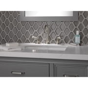 Delta Windemere Two Handle Bathroom Faucet Widespread - Brushed Nickel - 1 Piece