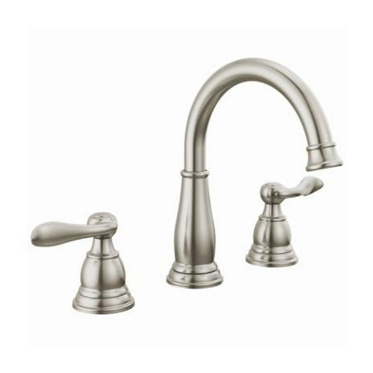 Delta Windemere 2-Handle Widespread Bathroom Faucet, Brushed
