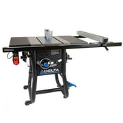 Delta 36-5000T2 15 Amp 30 in. Contractor Table Saw with Steel Extensions