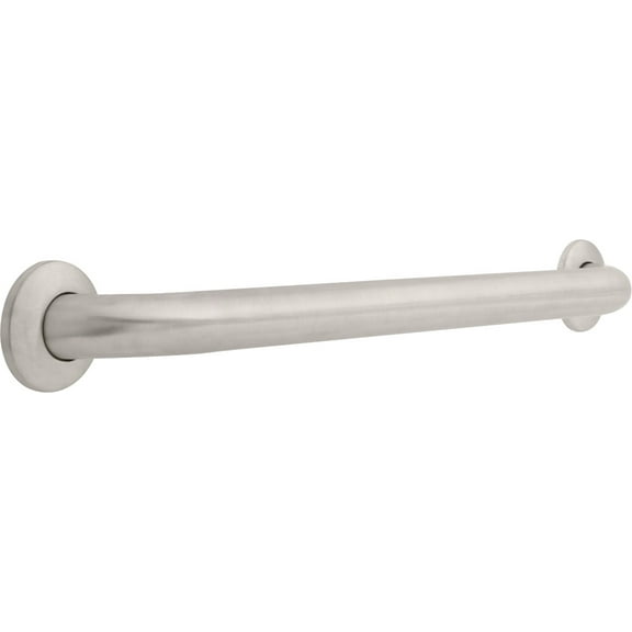 Delta 40124 Commercial 24" Grab Bar - Brilliance Stainless
