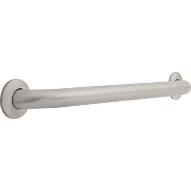 Delta 51500-SS Adjustable Slide Bar / Grab Bar Assembly with Elbow ...