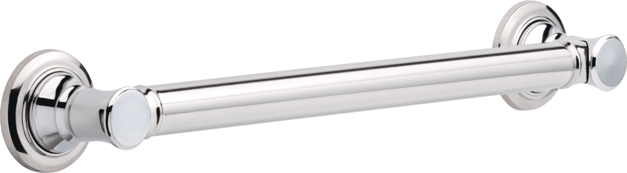 Polished Chrome 18" Wall Mounted Bathroom Grab Bar