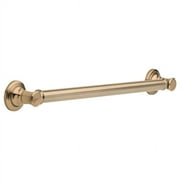 Delta 41624-CZ 24" Traditional Decorative ADA Grab Bar, Champagne Bronze