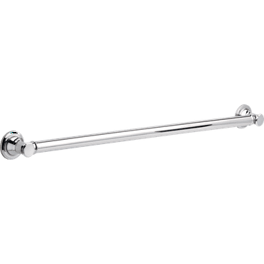 Delta 41636 36" Traditional Decorative ADA Grab Bar, Chrome