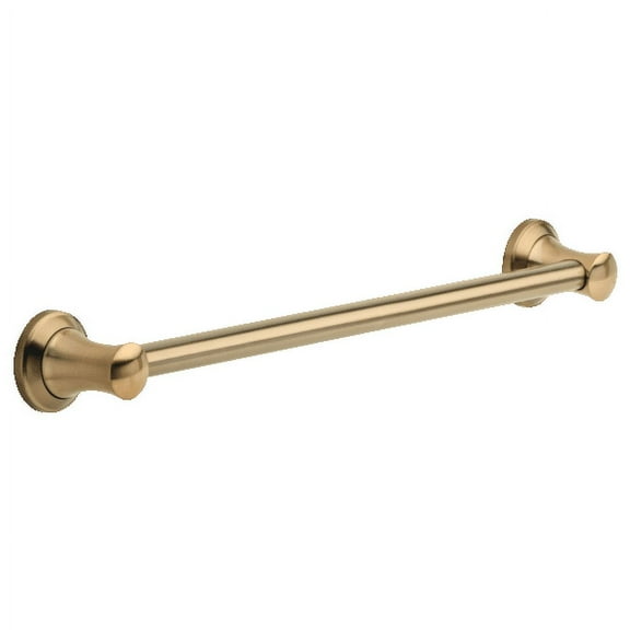 Delta 41724-CZ 24" Transitional Decorative ADA Grab Bar, Champagne Bronze