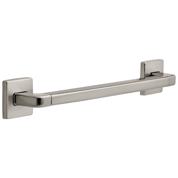 Delta Ara Wall Mount Bathtub Grab Bar Ada Silver 3" 1 Pack