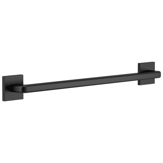 Delta 41924-BL Angular Modern Decorative ADA Grab Bar - 24", Matte Black