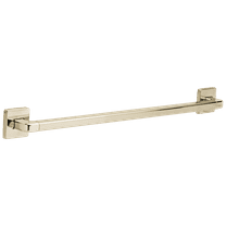 Delta 41924-PN 24" Angular Modern Decorative ADA Grab Bar, Polished Nickel