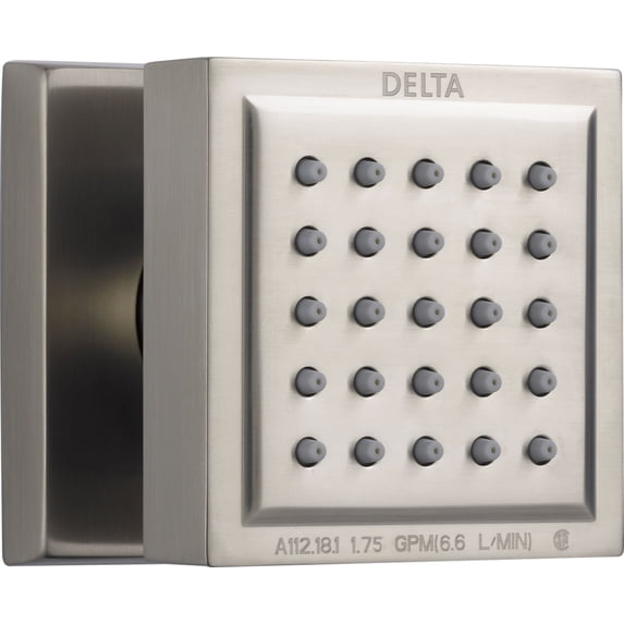 Delta 50150 Singe Function Square Brass Body Spray - Lumicoat Stainless