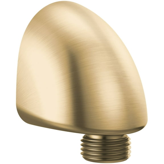 Delta 50560 Hand Shower Wall Supply Elbow - Lumicoat Champagne Bronze
