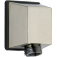 thumbnail image 1 of Delta 50570 Square Wall Supply Elbow For Hand Shower Hose Connection - Lumicoat Stainless, 1 of 7