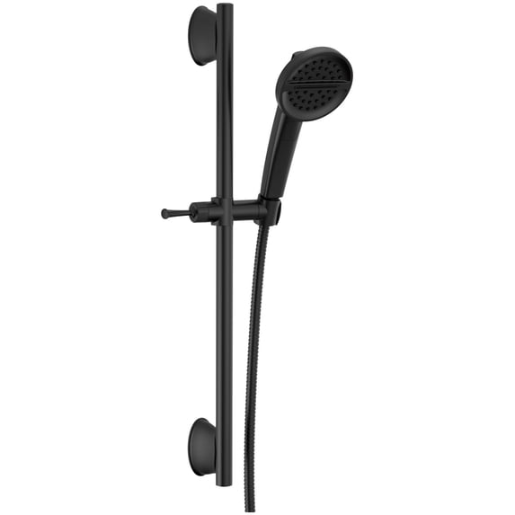 Delta 51386 Universal Showering Components 1.75 GPM 3-Setting Handshower - Black