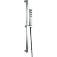 thumbnail image 1 of Delta 51567 Angular 1.75 GPM Single Function Hand Shower On Slide Bar - Lumicoat Chrome, 1 of 7