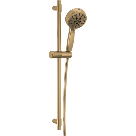 Delta 51584 Proclean 1.75 GPM Multi Function Hand Shower Package - Lumicoat Champagne