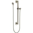 thumbnail image 1 of Delta 51600-SS Adjustable Slide Bar / Grab Bar Assembly with Elbow, Stainless, 1 of 1