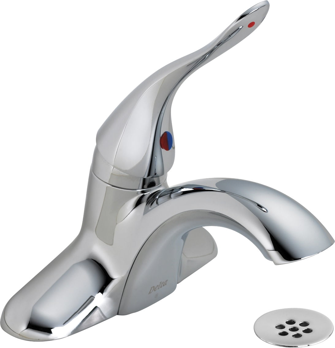 Delta 516Lf-Hgmhdf Single Handle Centerset Bathroom Faucet - Walmart.com