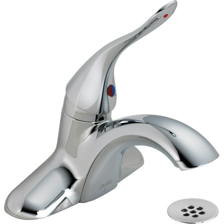 Delta 516Lf-Hgmhdf Single Handle Centerset Bathroom Faucet