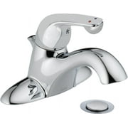 Delta 520LF-HGMHDF Centerset Lavatory Faucet with Metal Pop-Up, Chrome