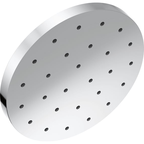 Delta 52160-PR Universal Showering 12" Round 1.75 GPM Single Function Rain Shower Head -