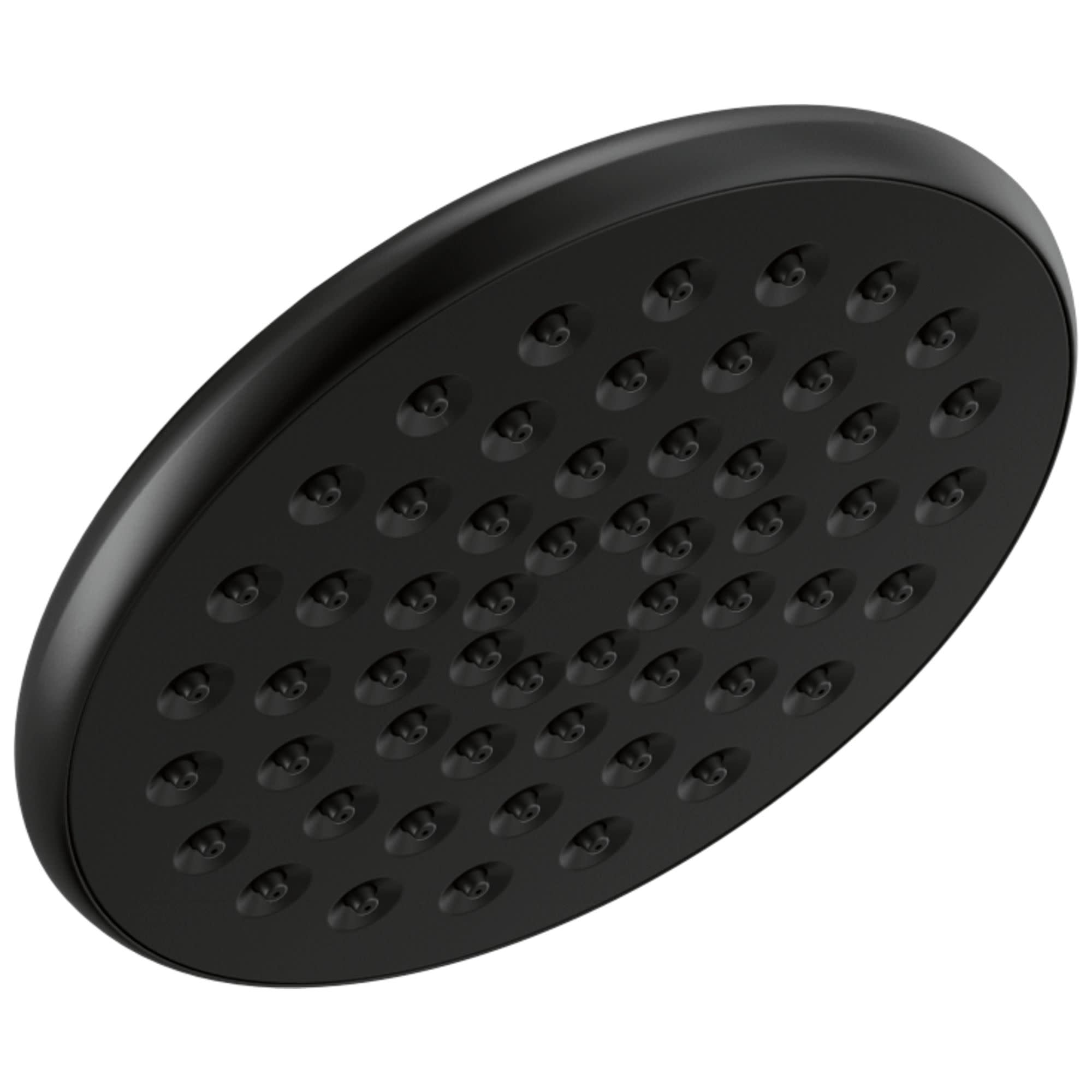 Matte Black Stainless Steel Wall Mounted Rain Shower Head