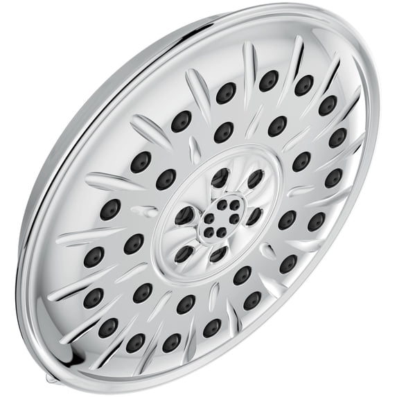 Delta 52487-PR Ultrasoak 8" Round 1.75 GPM Multi Function Shower Head - Lumicoat Chrome
