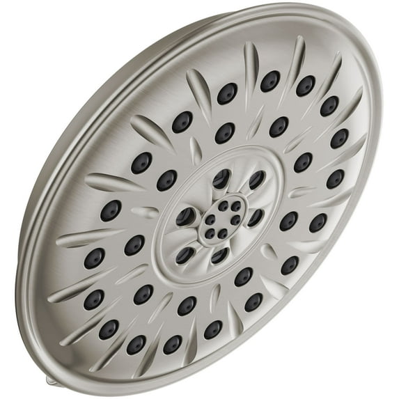 Delta 52487 Ultrasoak 8" Round 1.75 GPM Multi Function Shower Head - Lumicoat Stainless