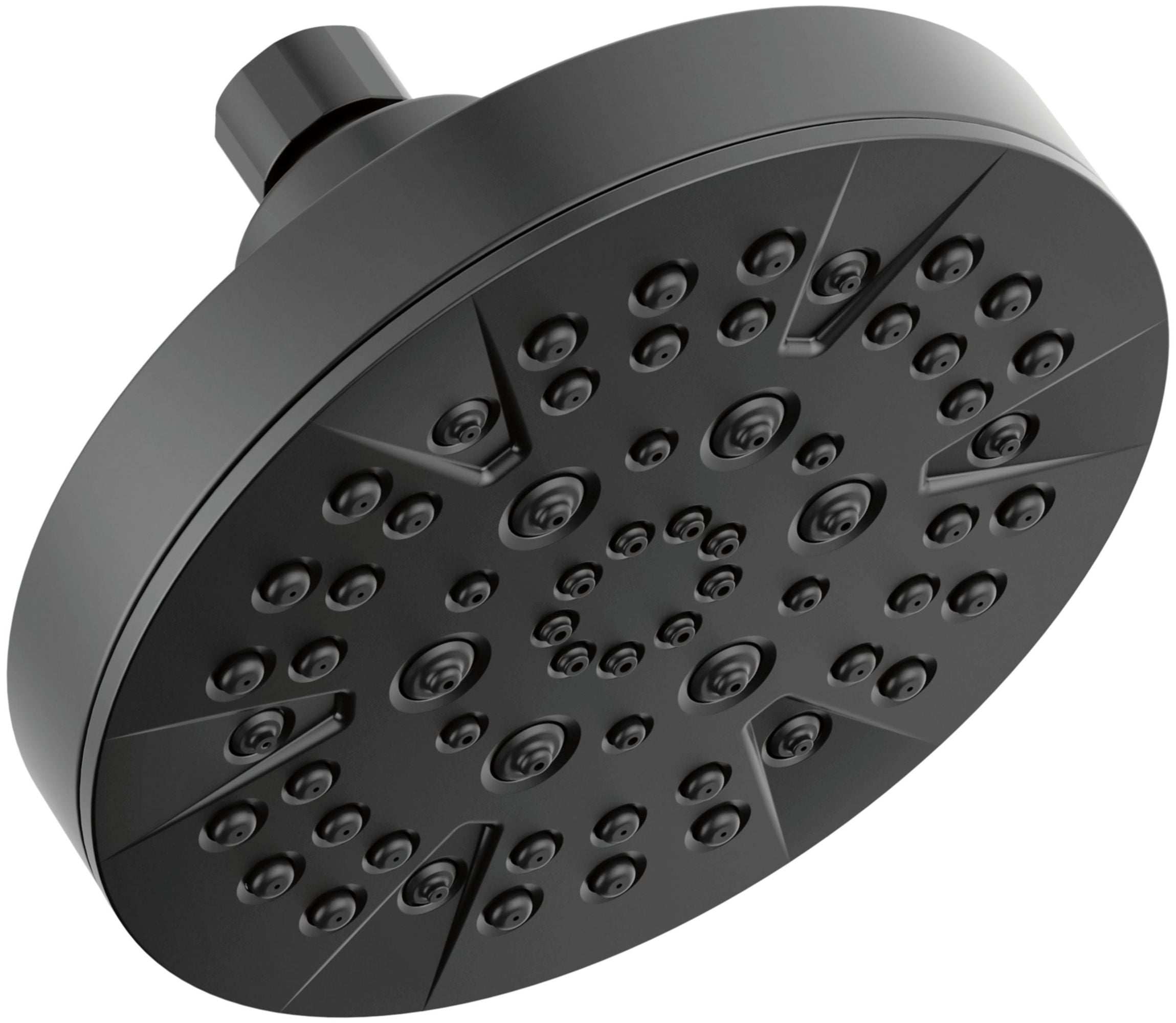Matte Black Multi-Function Wall Mounted Shower Head