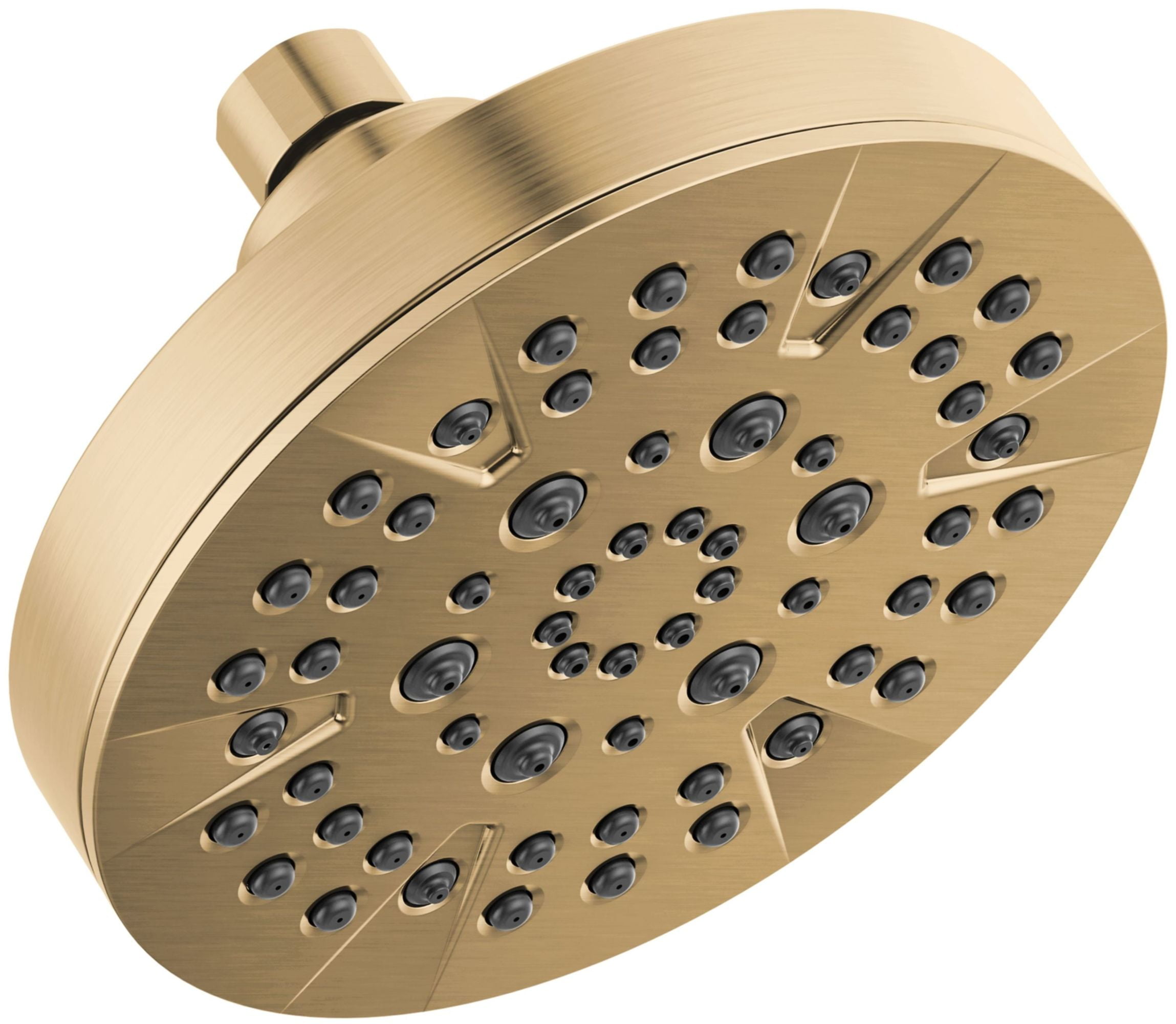 Champagne Bronze 6" Wall Mounted Multi-Function Shower Head