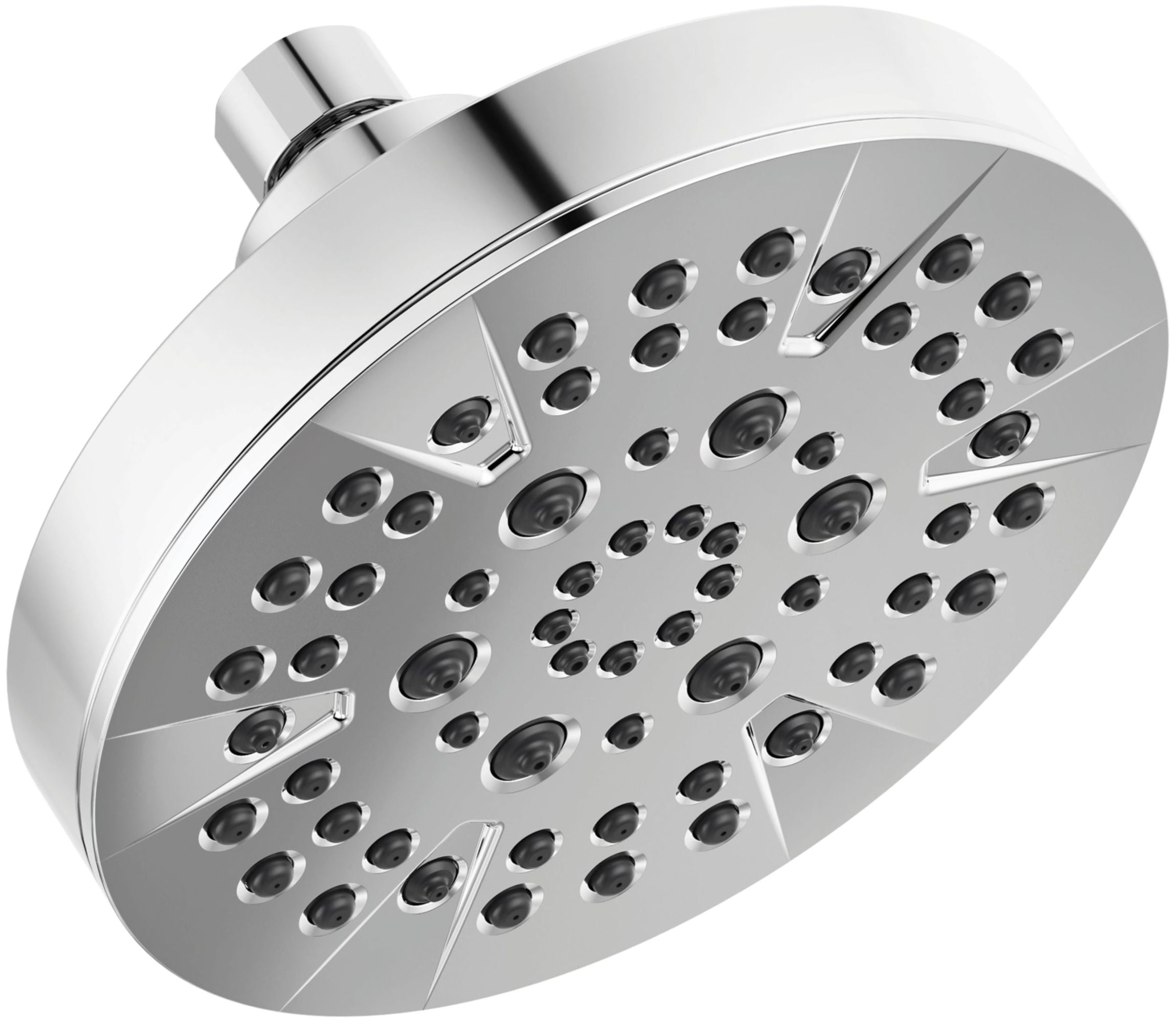 Chrome 5-Setting Wall Mounted Shower Head