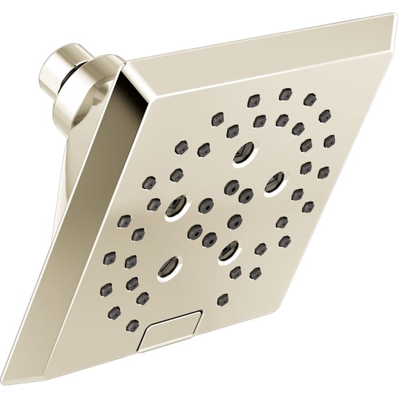 Delta 52664-PN-PR Universal Showering 5-13/16" Square 1.75 GPM Shower Head Full Spray