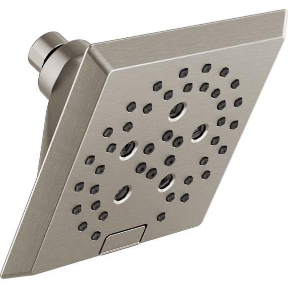 Delta 52664 Universal Showering 5-13/16" Square 1.75 GPM Shower Head Full Spray Pattern -
