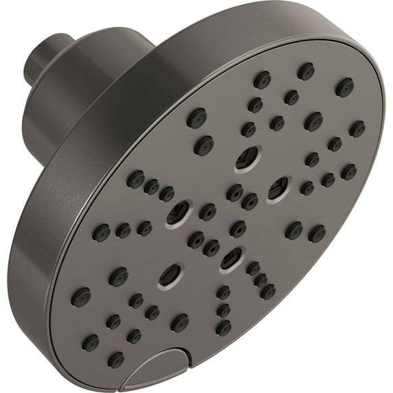 Delta Universal Showering Components: H2Okinetic 5-Setting Contemporary Raincan Shower Head