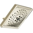 thumbnail image 1 of Delta 52684-PN-PR Universal Showering 7-5/8" Square 1.75 GPM Shower Head Full Spray, 1 of 7