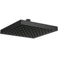 thumbnail image 1 of Delta 52841-BL 1.75 GPM Universal 8" Wide Single Function Shower Head - Black, 1 of 7