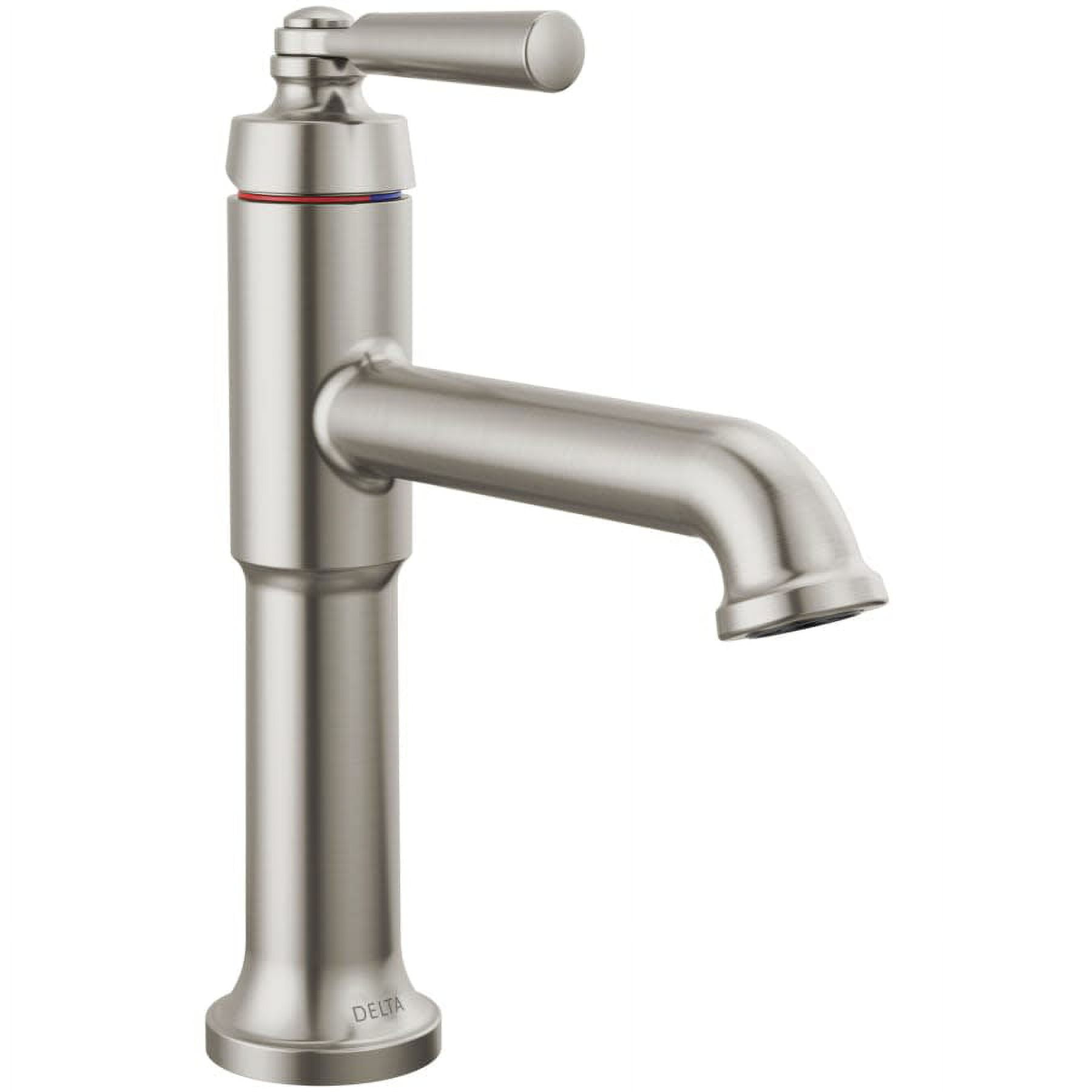 Saylor Brilliance Stainless Single Hole Bathroom Faucet