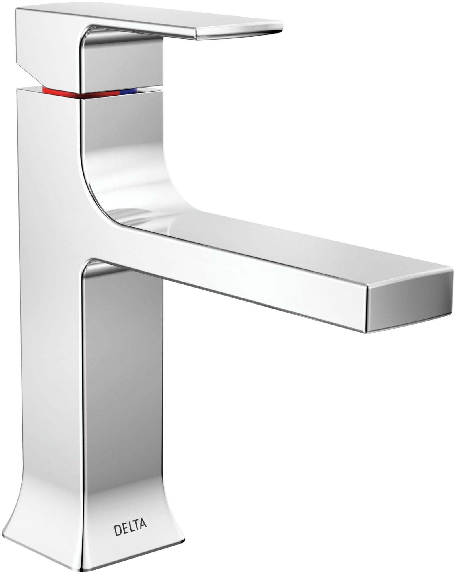 Velum Chrome Single Handle Bathroom Faucet with Drain Assembly
