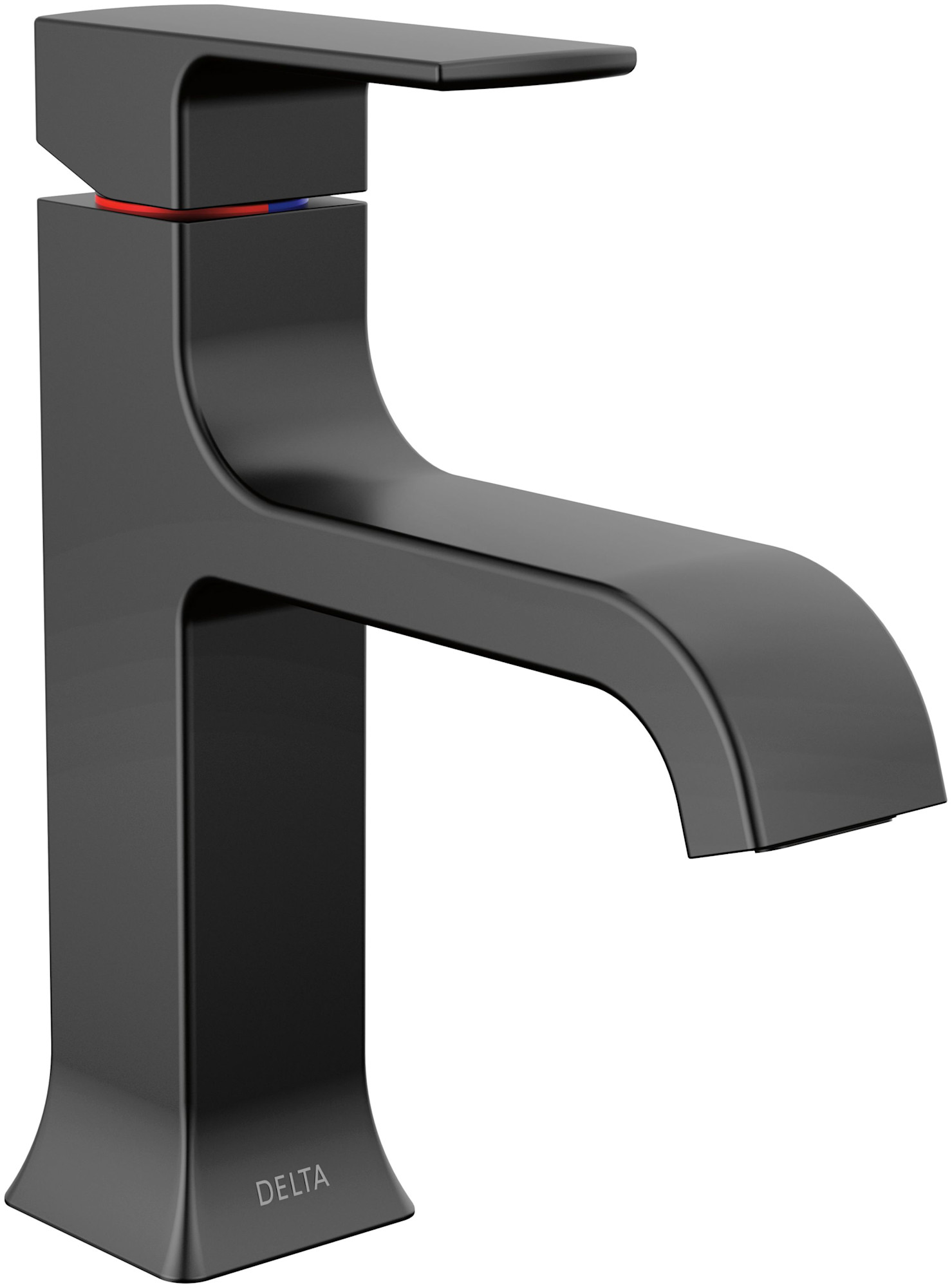 Delta 539-BLMPU-DST Velum 1.2 GPM Single Hole Bathroom Faucet - Black