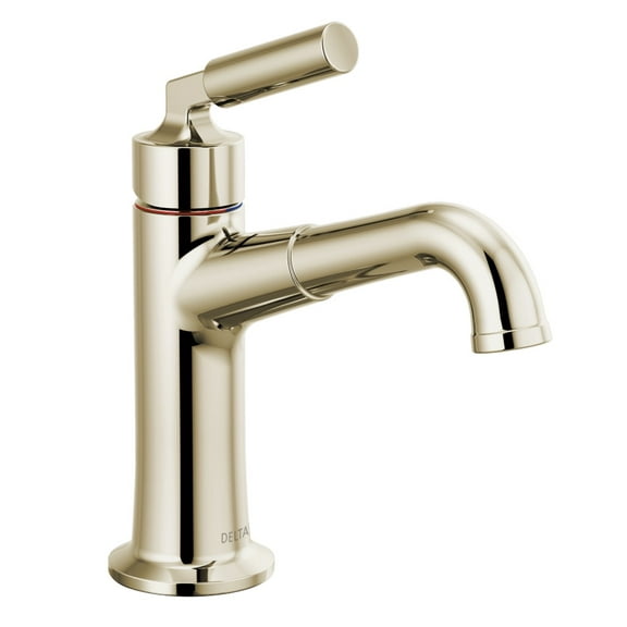 Delta 548Lf-Mpu Bowery 1.2 GPM Single Hole Bathroom Faucet - Nickel