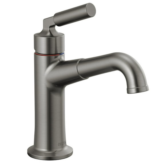 Delta 548Lf-Mpu Bowery 1.2 GPM Single Hole Bathroom Faucet - Stainless Steel