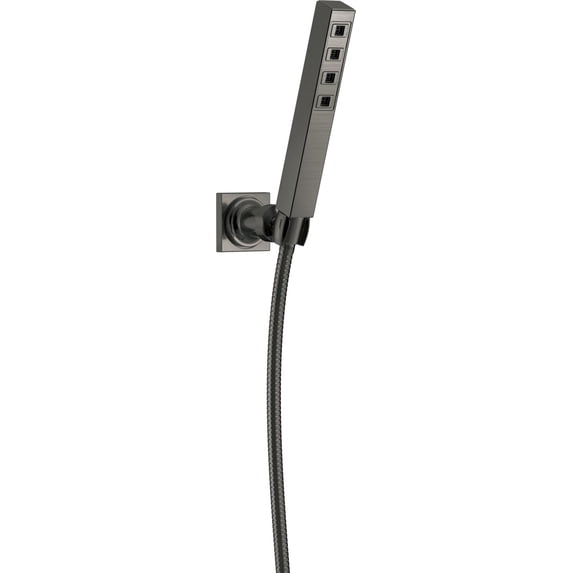 Delta 55567-KS-PR Angular 1.75 GPM Single Function Hand Shower - Lumicoat Black Stainless