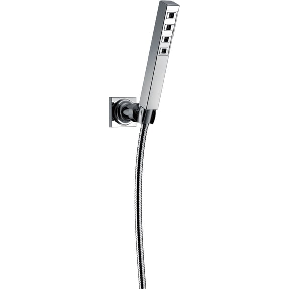 Delta 55567-PR Angular 1.75 GPM Single Function Hand Shower - Lumicoat Chrome