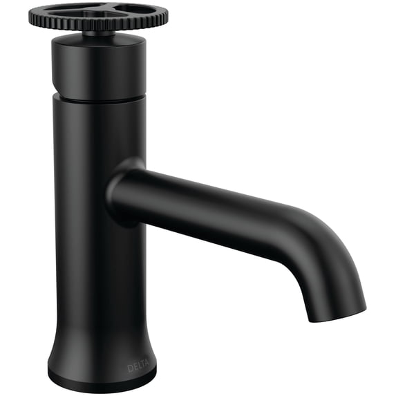 Delta 558-Mpu-Dst Trinsic 1.2 GPM Single Hole Bathroom Faucet - Black